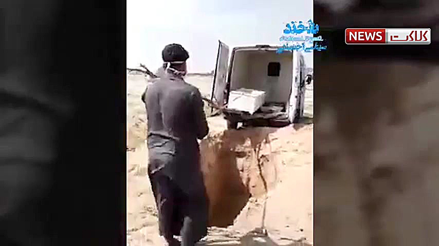 نحوه دفن یک فوتی مبتلا به کرون...