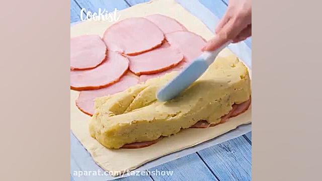 طرز تهیه کیک سیب زمینی در تابه...