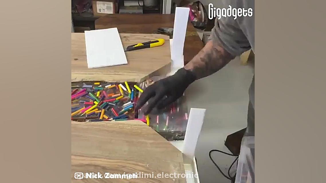 اموزش ساخت میز بسیار شیک با مد...