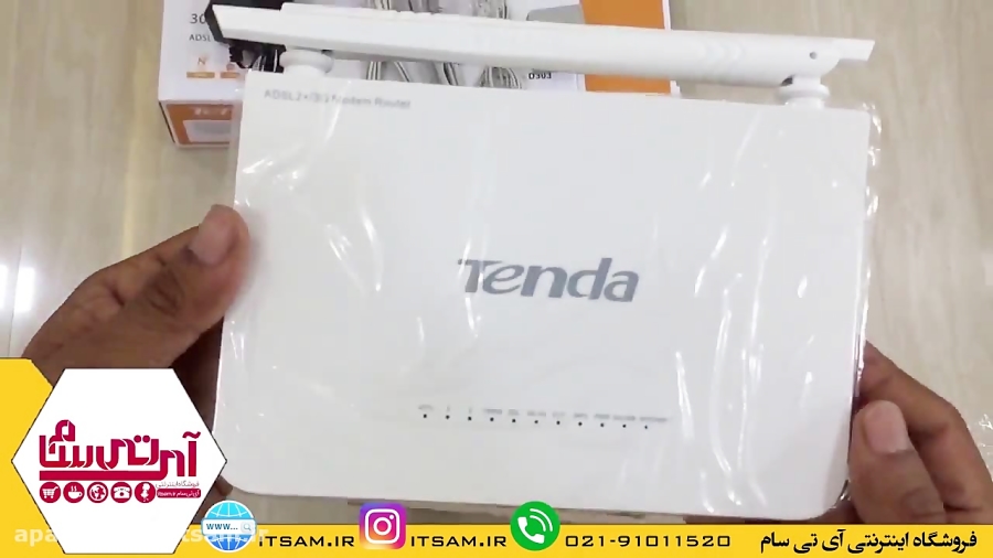 آنباکس  جعبه گشایی مودم تندا م...