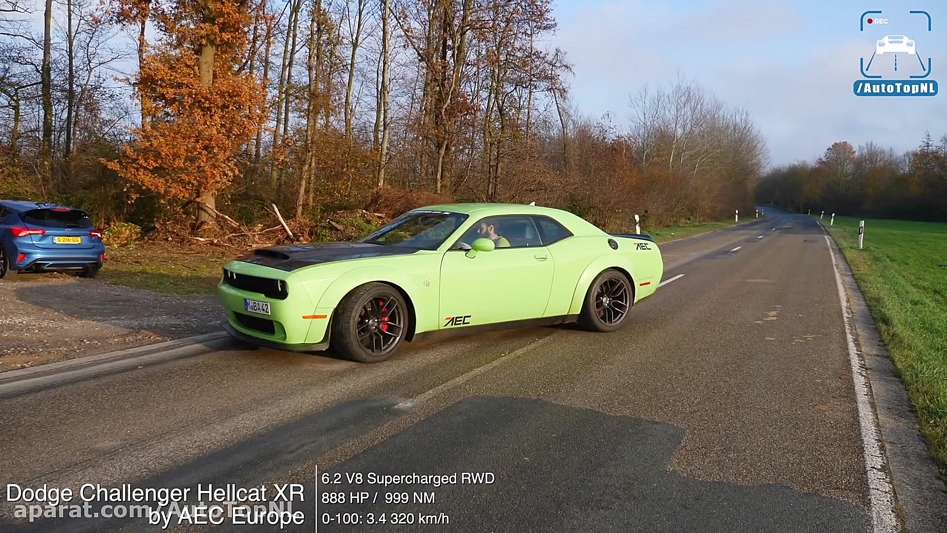 دوج چلنچر هلکت 888 اسبی ( برن...