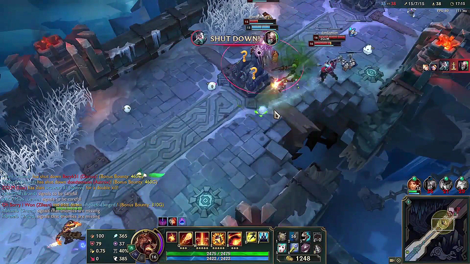 مونتاژ بازی League of Legends...