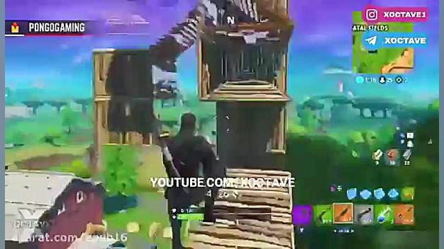 لحظات خنده دار بازی فورتنایت...
