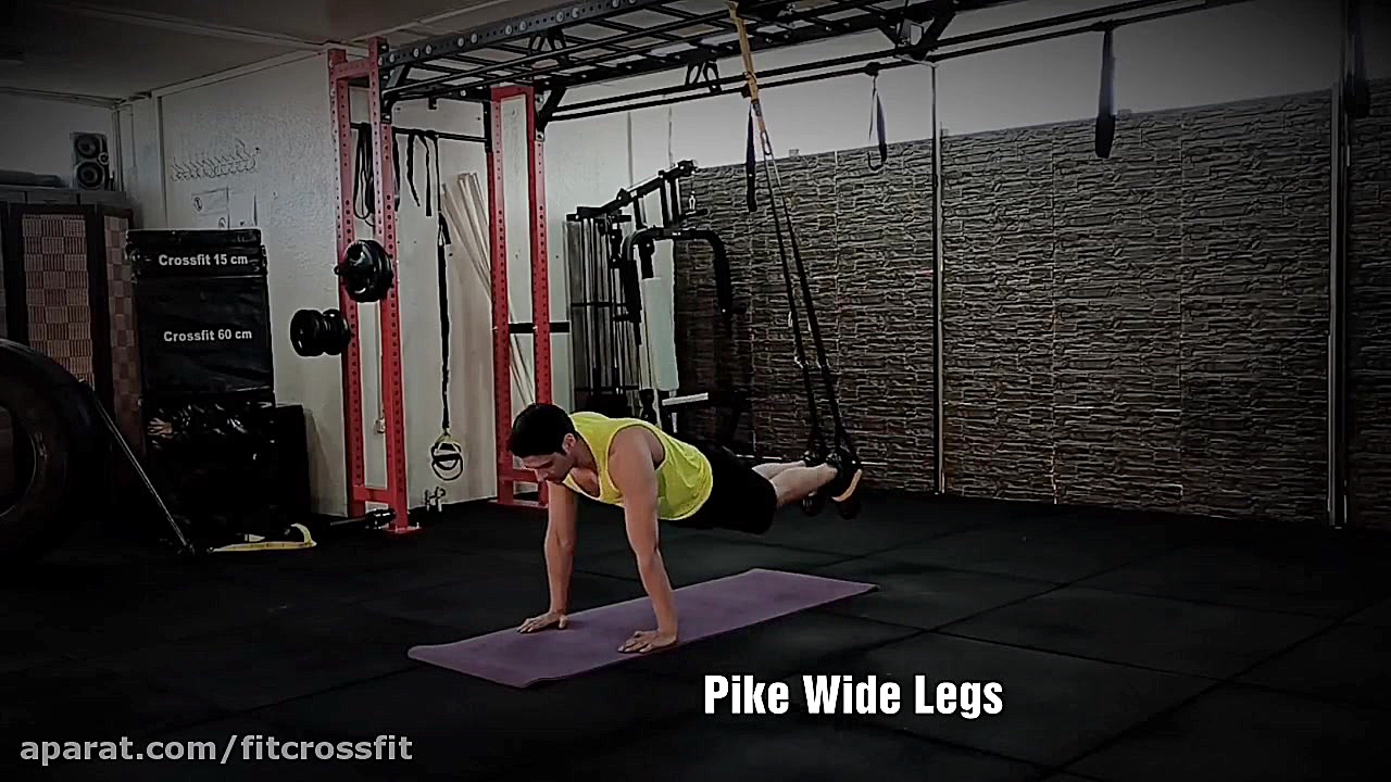 شکم پایک با پای باز PIKE WIDE...