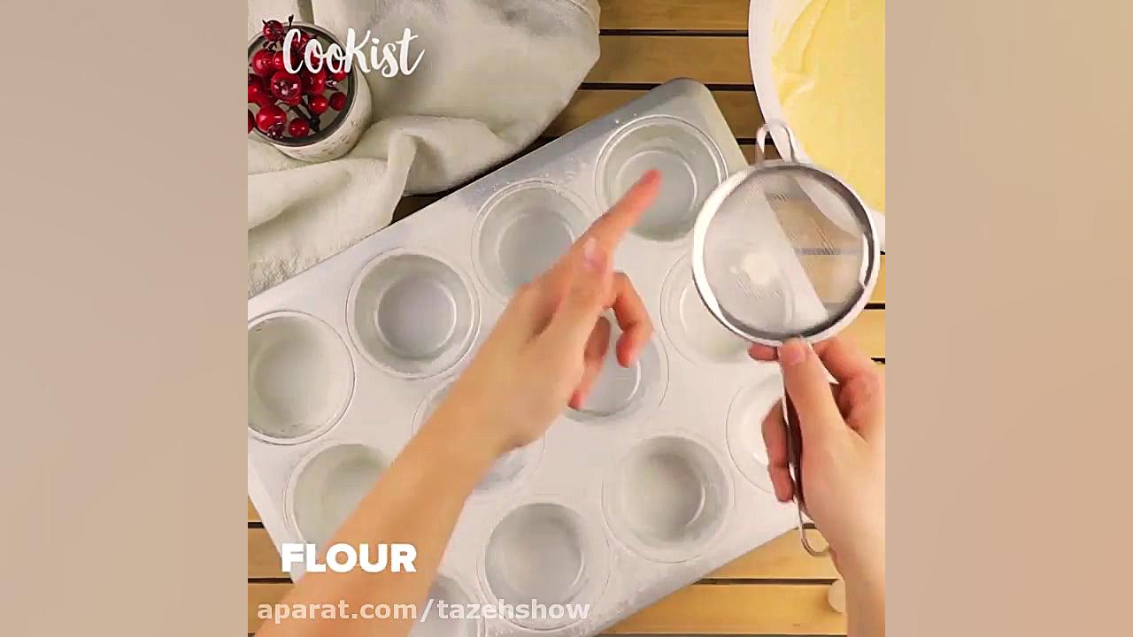 طرز تهیه یک نوع شیرینی ایتالیا...