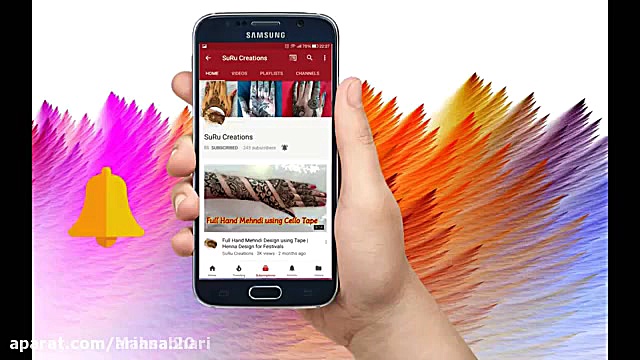 روش حنا زدن روی دست عروس171