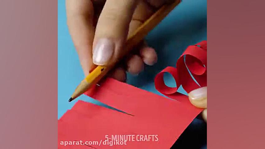 ترفندهای جالب کاغذی از تزئینات...