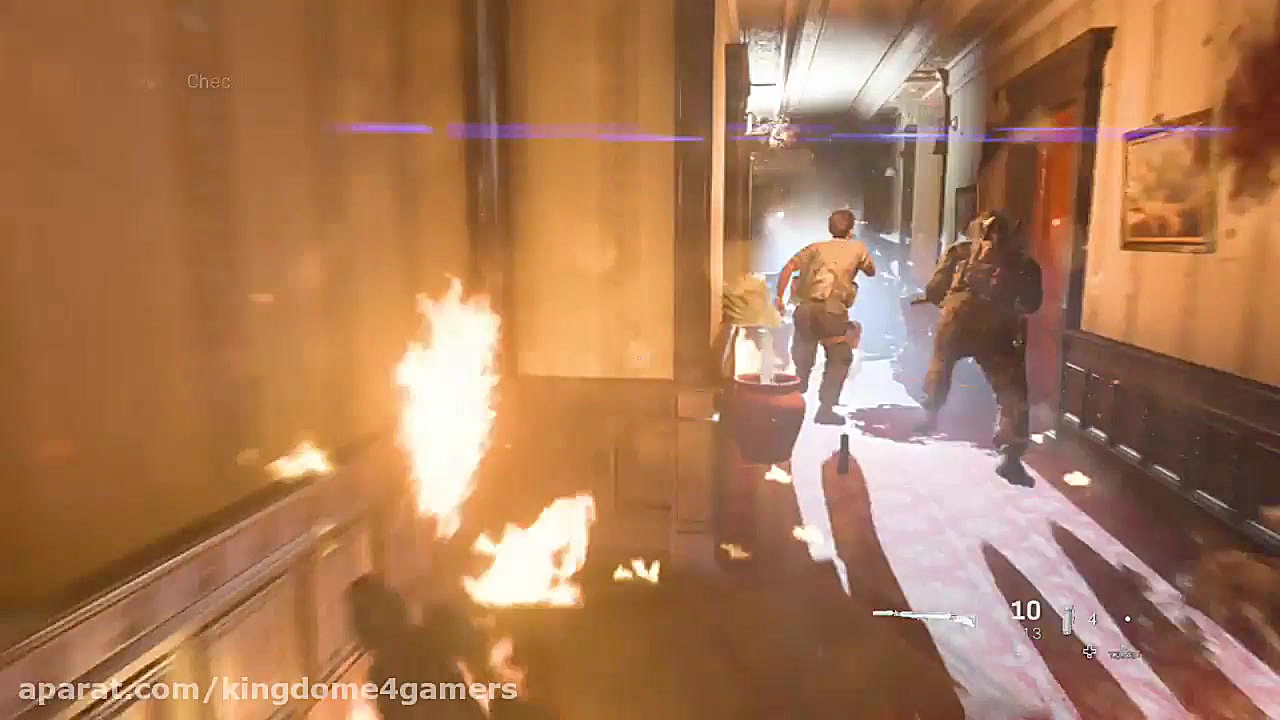 گیم پلی بازیcall of duty moder...