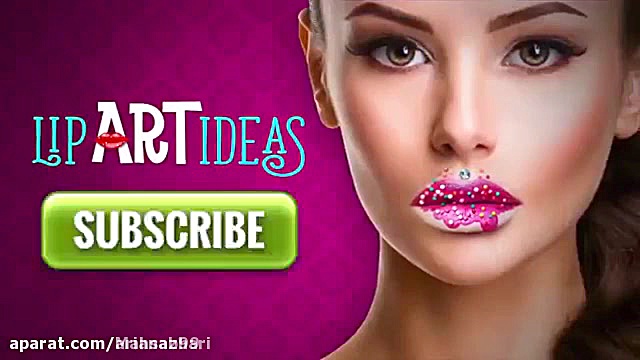 آموزش آرایش لب عروس شماره 1049...