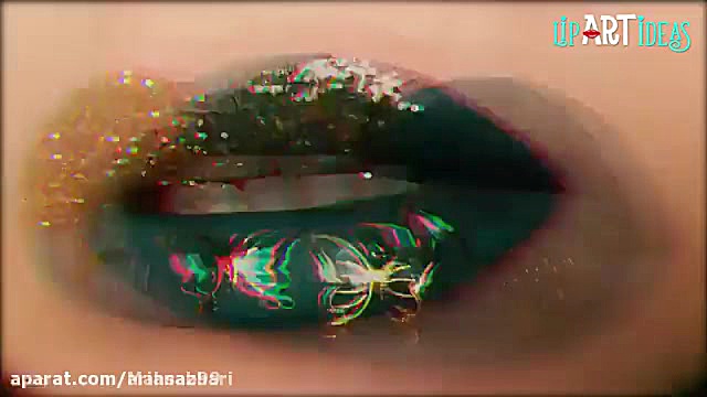 آموزش آرایش لب عروس شماره 1549...