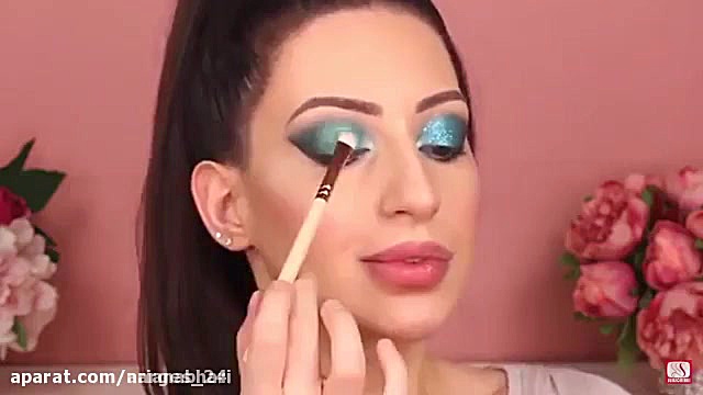 مدل آرایش چشم عروس شماره 6317