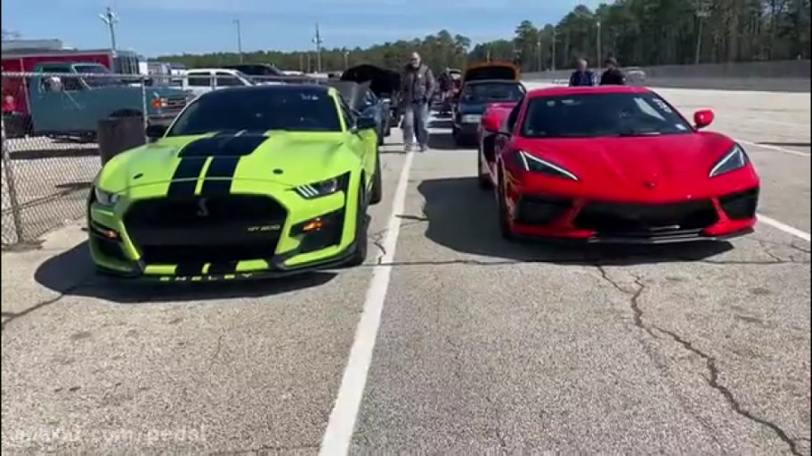 اولین رقابت شورولت کوروت C8 با...