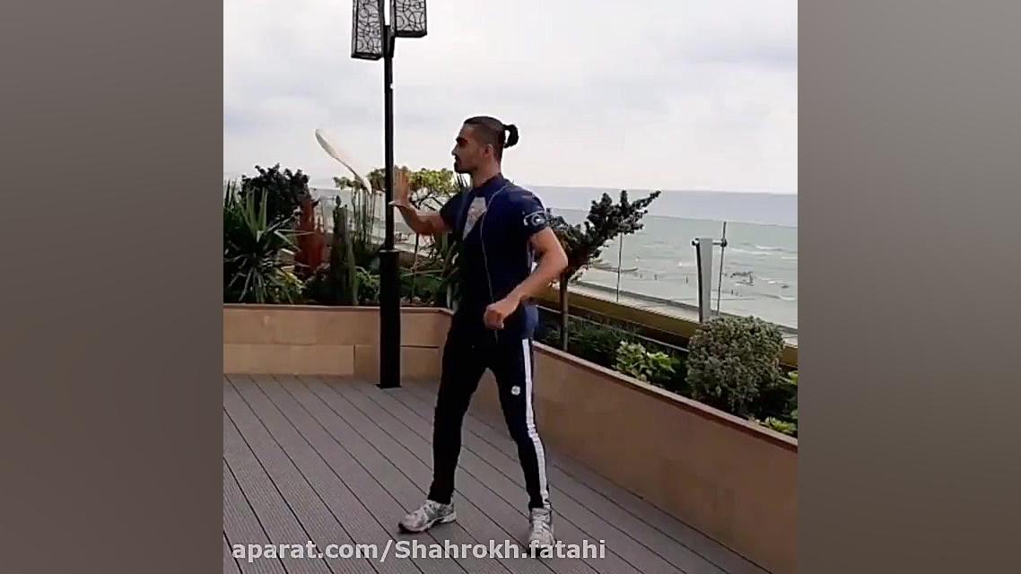 پیتزا اکروبات شف شاهرخ