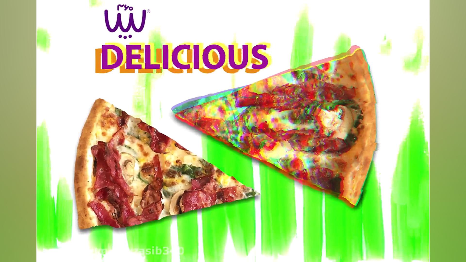 پیتزا ایتالیایی بیکن