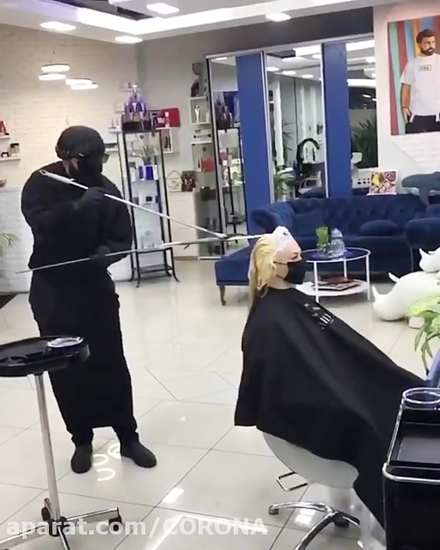 رنگ موی کرونایی