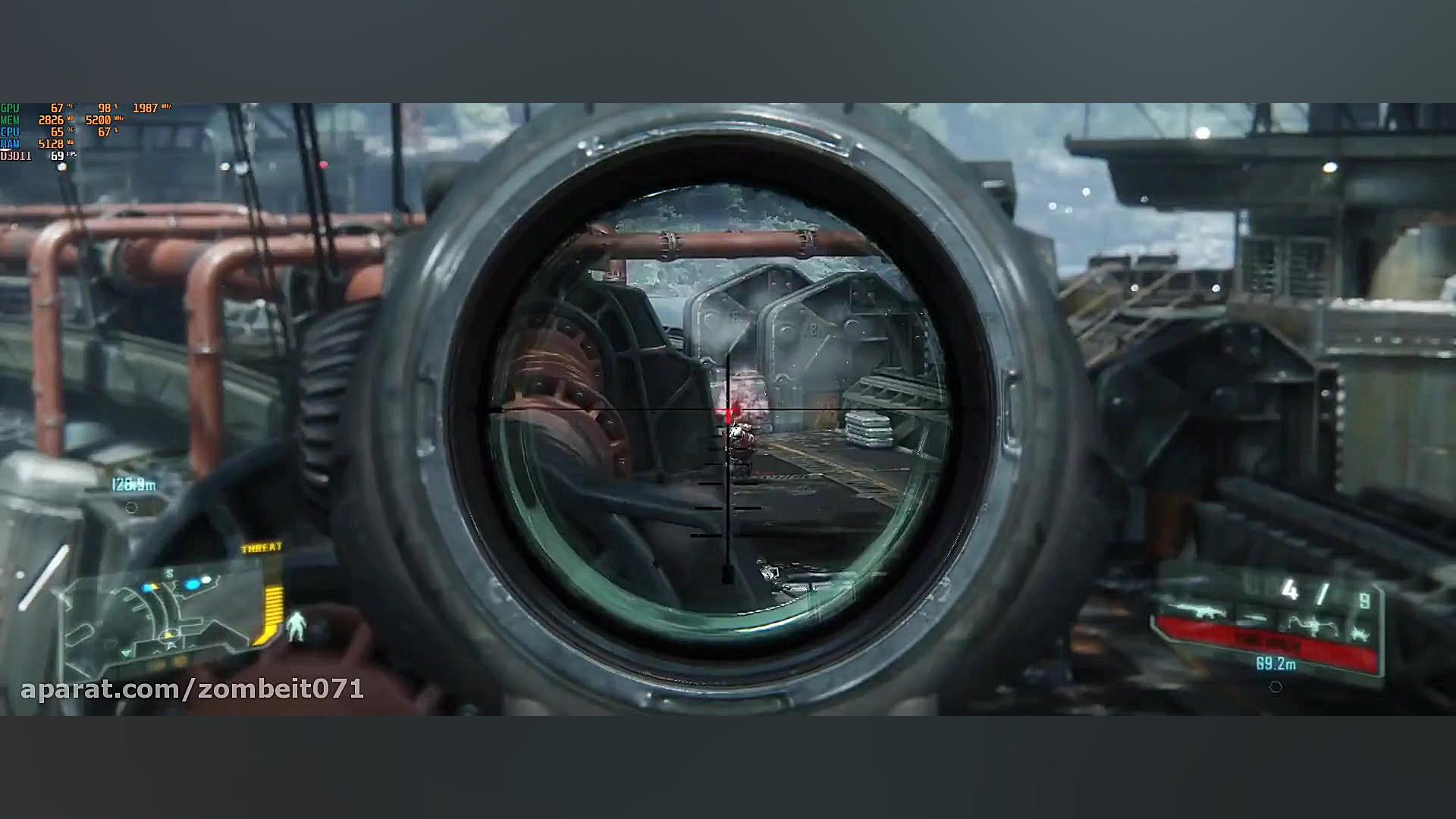 گیم پلی زیبای بازی crysis 3