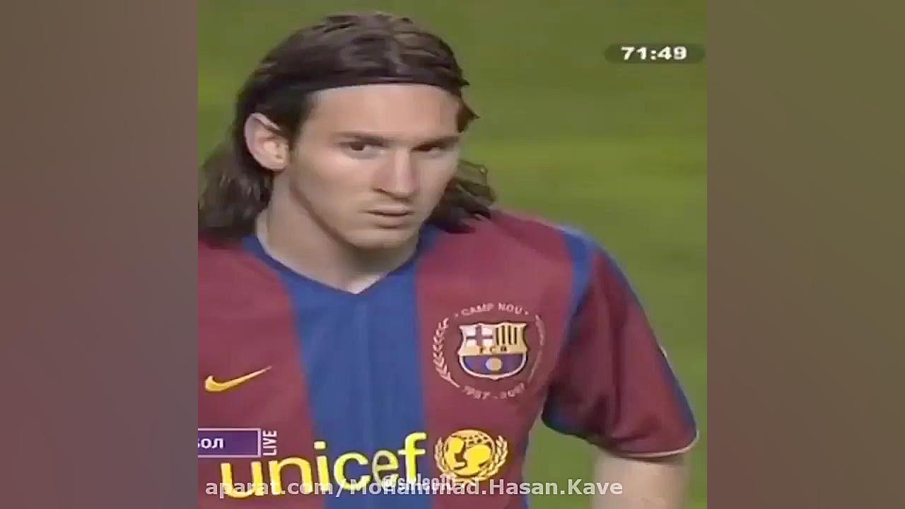 نبوغ و استعداد لیونل مسی در ۱۸...