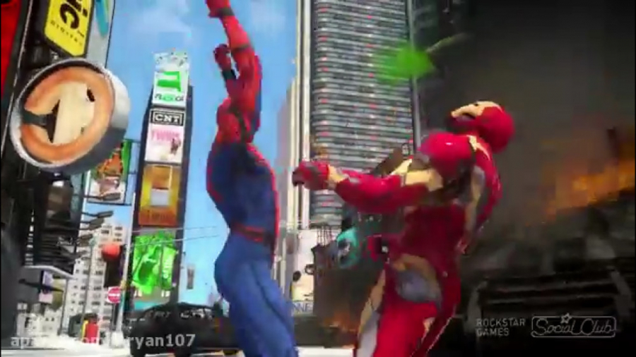 مرد عنکبوتی علیه مردآهنی