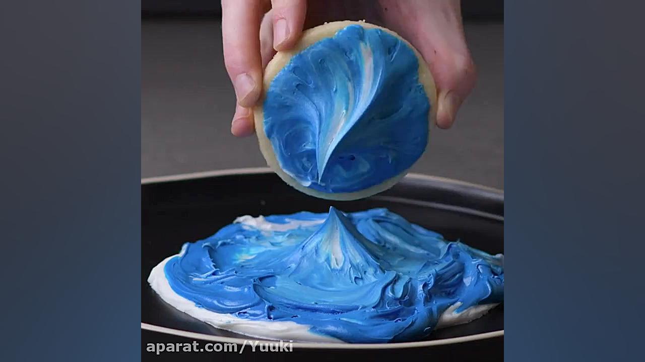 تزیین کیک و کاپ کیک