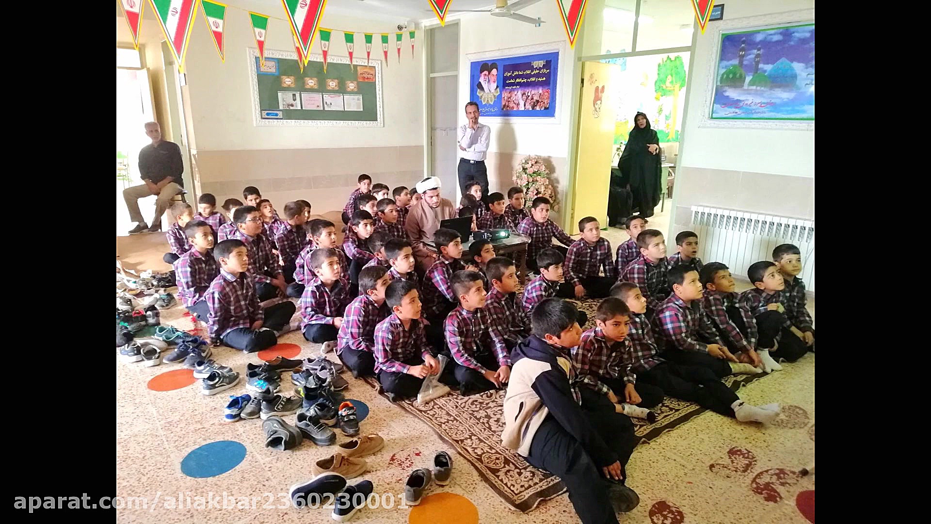 بخشی از گزارش دبستان امام مهدی