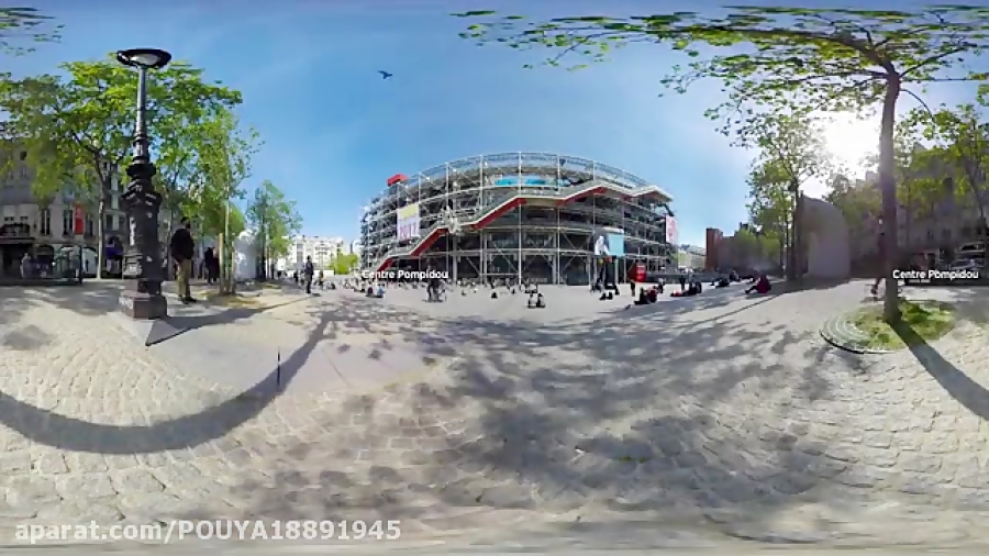 تور پاریس با دوربین 360 درجه