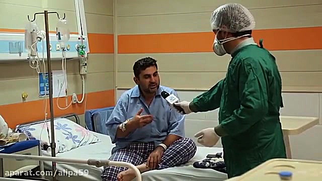 بیمار کرونایی از دردهای کرونا...