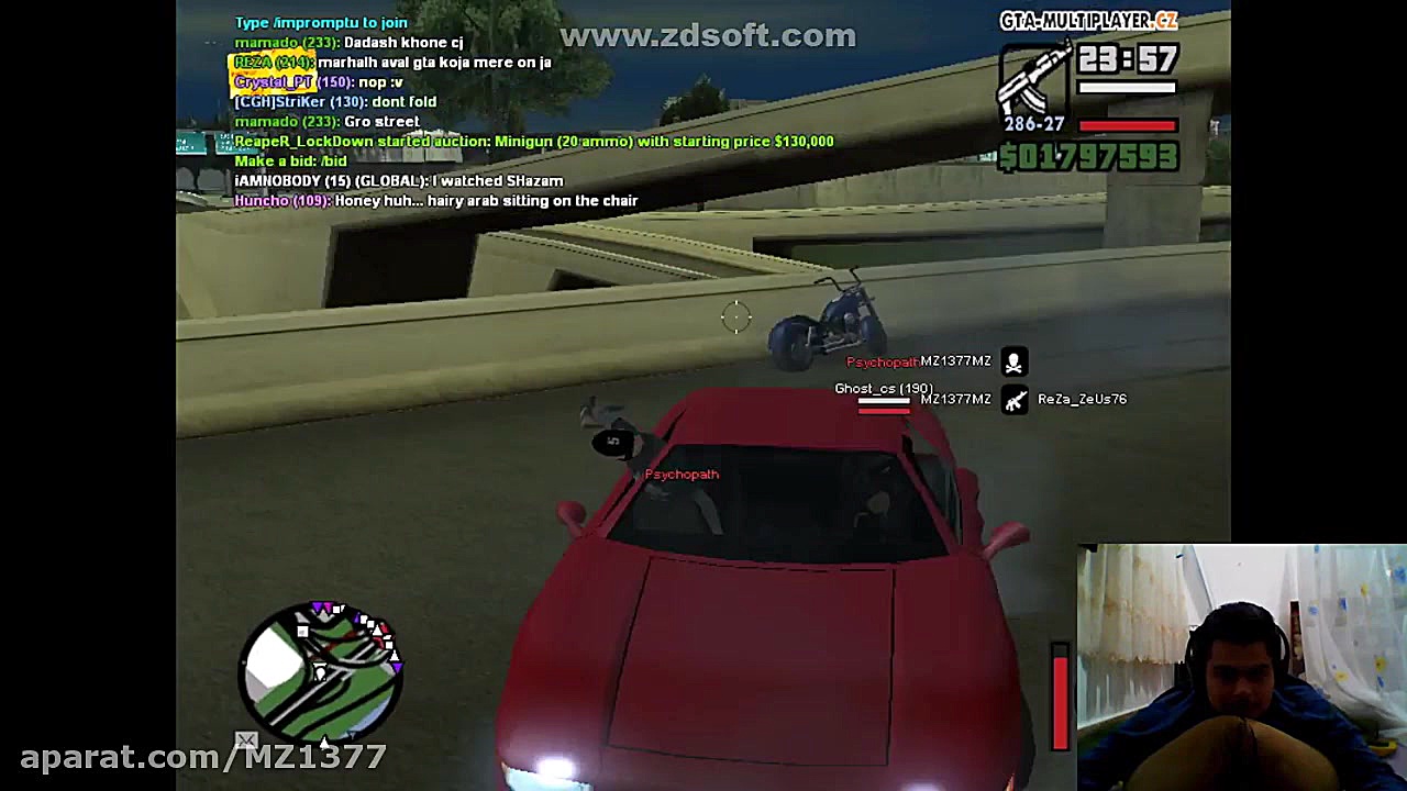 جی تی ای یه شب خیلی بد برای رض...