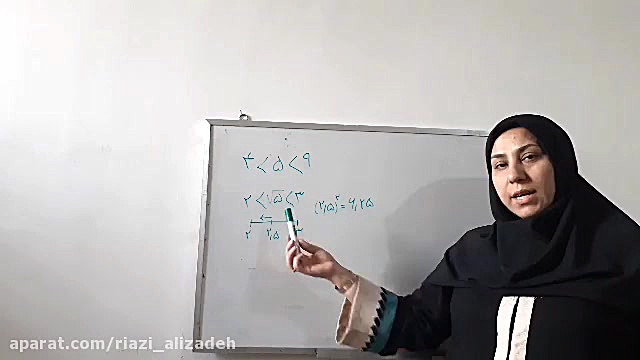 آموزش ریاضی جذر وریشه پایه هفت...