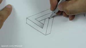 اموزش نقاشی سه بعدی خفن و ساده...