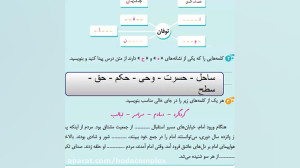 نگارش چهارم ابتدایی درس 13،مدر...