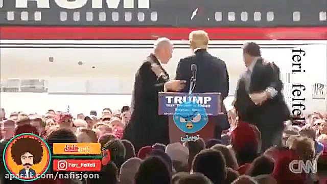 طنز  ترس ترامپ از یک کرونایی