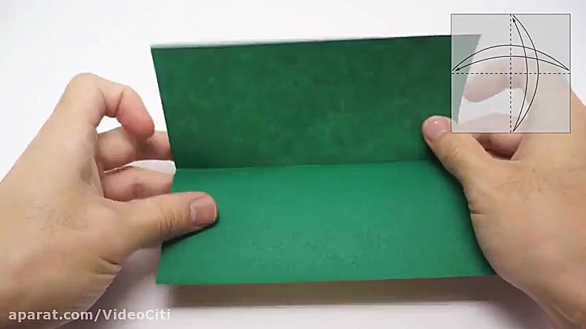 اوریگامی  آموزش  درخت کریسمس ک...