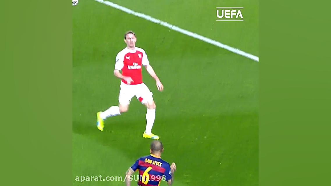 گل زیبای سوارز در لیگ قهرمانان...