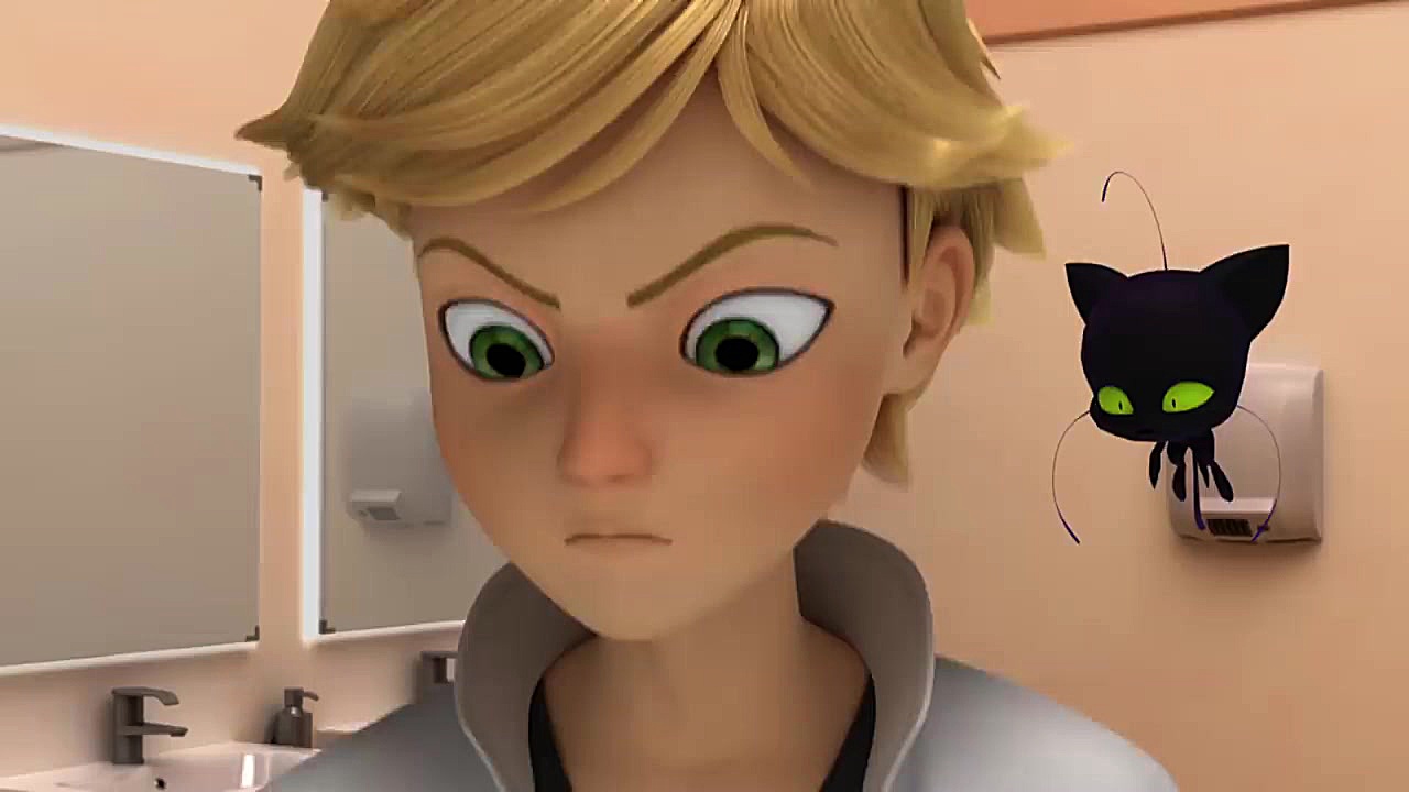 لیدی باگ و گربه سیاه