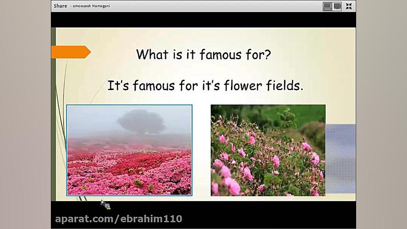 تدریس زبان هشتم  درس 6