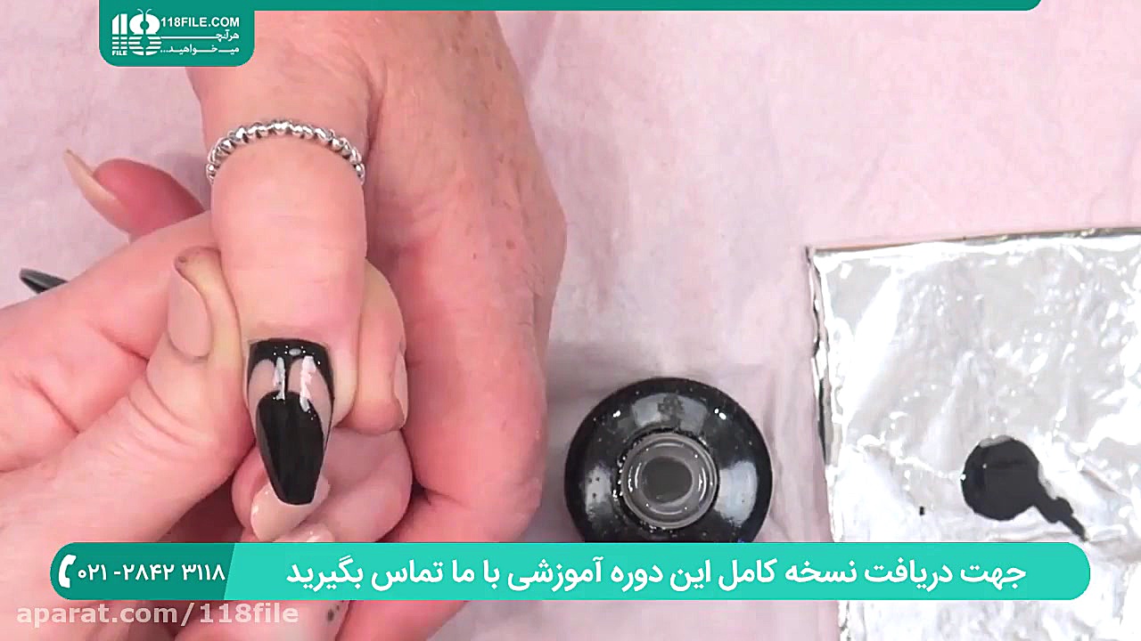 آموزش طراحی ناخن | آموزش کاشت...