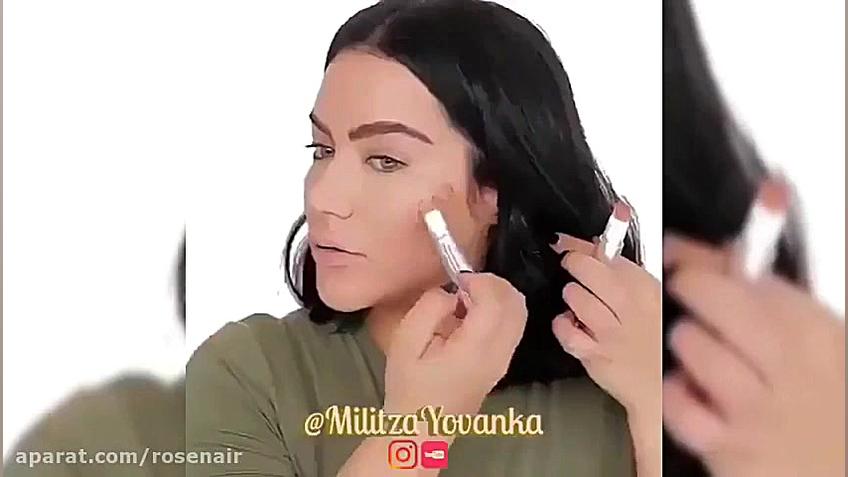 آموزش ترفندهای آرایش صورت آرای...