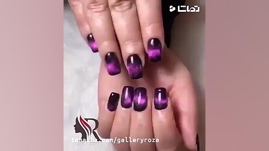 فیلم آموزش لاک ژل ناخن زمان32ثانیه