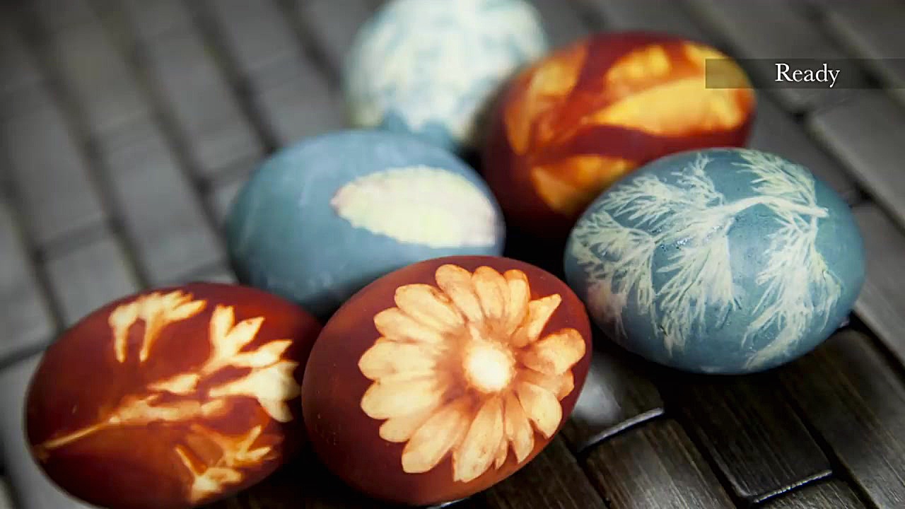 آموزش رنگ کردن تخم مرغ های هفت...