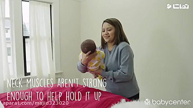 نحوه صحیح بغل کردن نوزاد