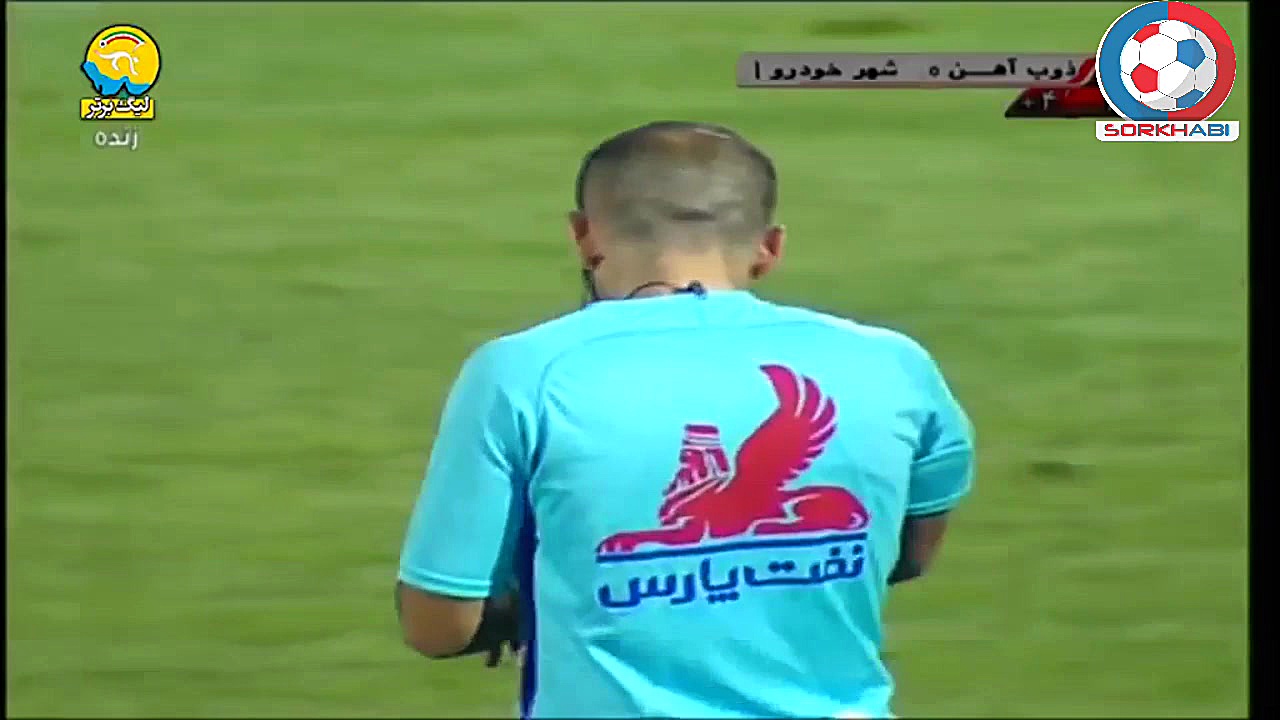 خلاصه بازی ذوب آهن و شهر خودرو...