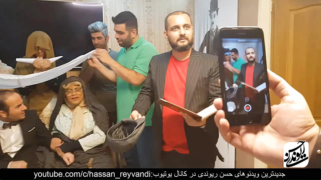 حسن ریوندی  پشت صحنه کلیپ جدید...