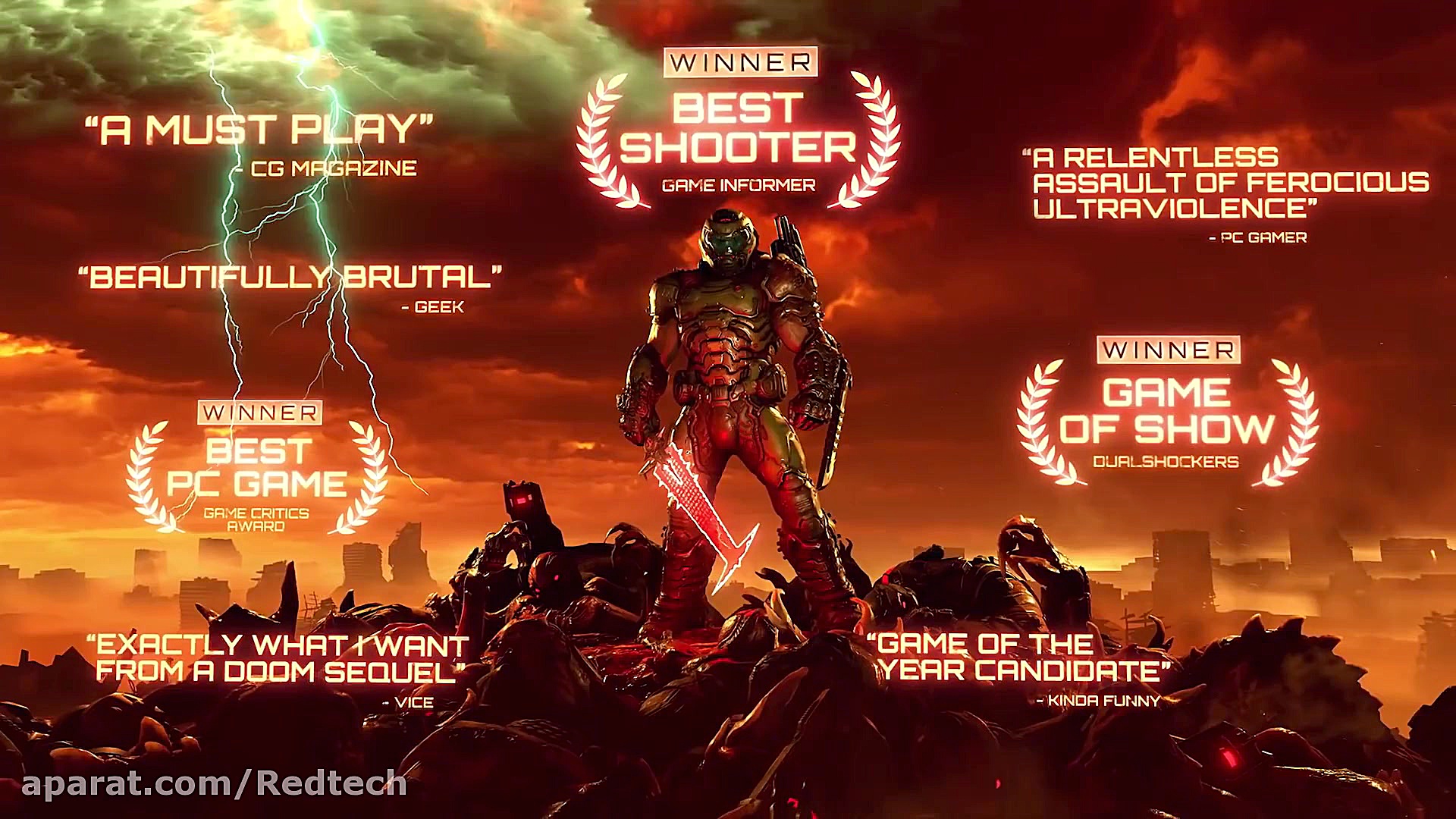 تریلر بازی doom eternal