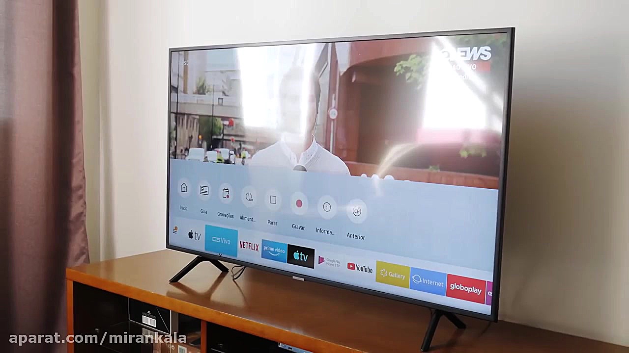 نحوه استفاده از تلویزیون سامسو...