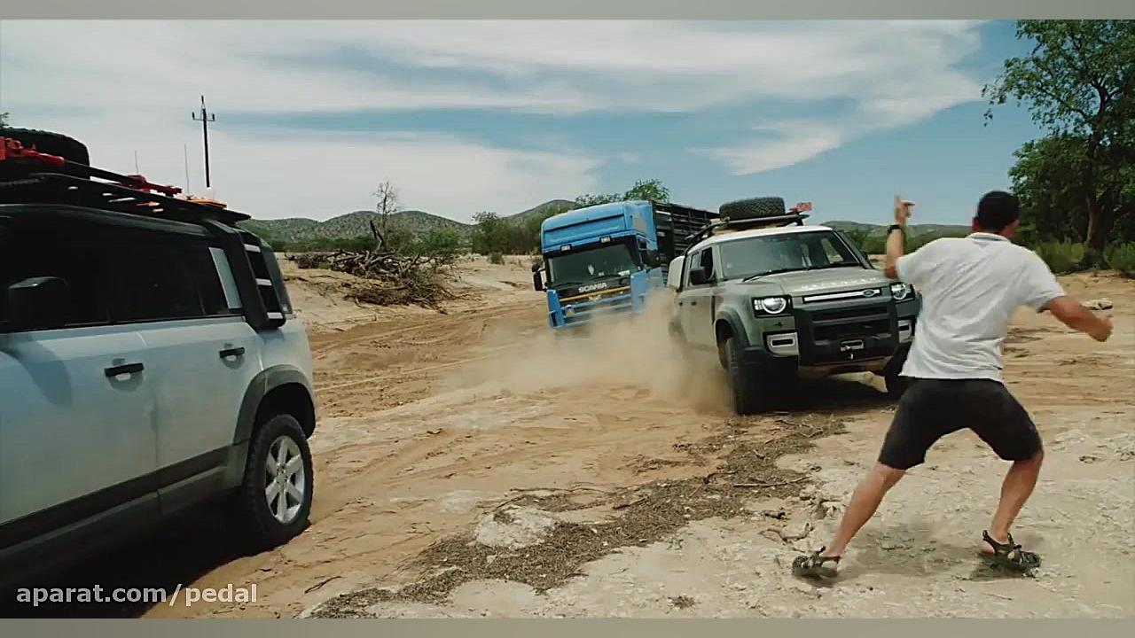 بکسل کامیون 20 تنی توسط 2 لندر...