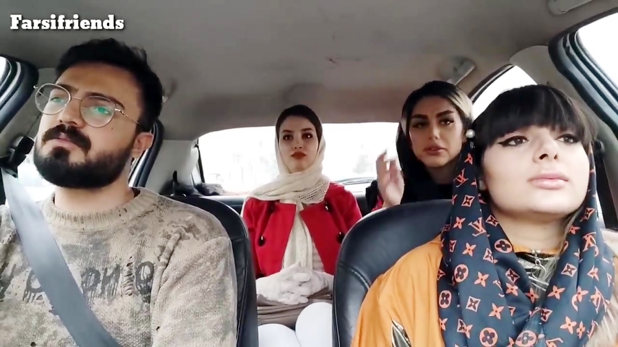 دوربین مخفی دختر خارجی رو خواس...