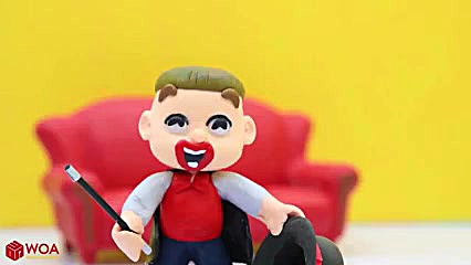 کلیپ بچه گانه شاد خمیر بازی :...