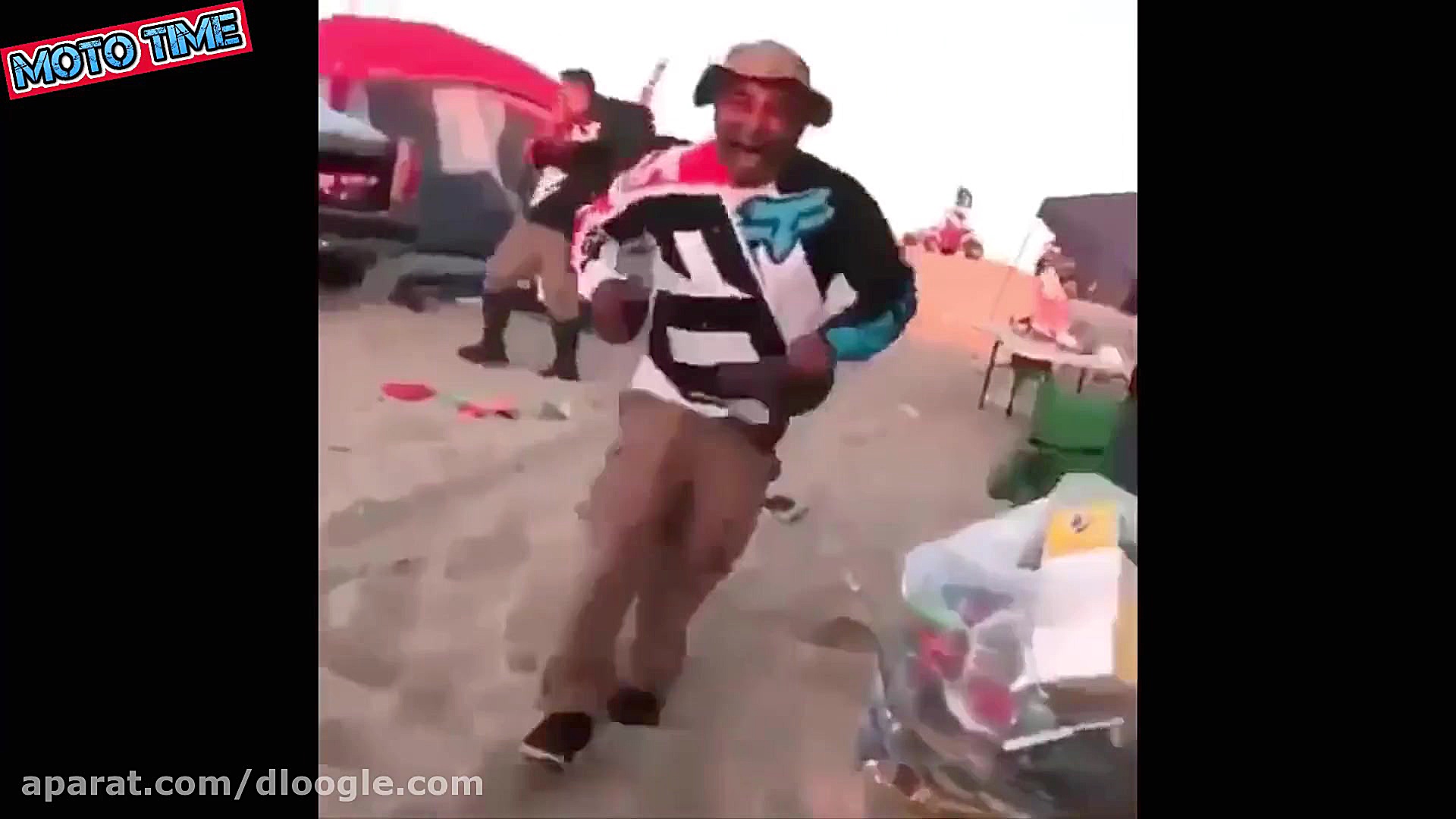 لحظه های طنز و جالب در موتور س...