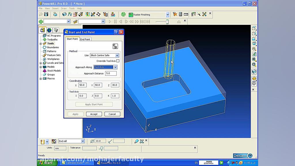 آموزش powermill  قسمت سوم