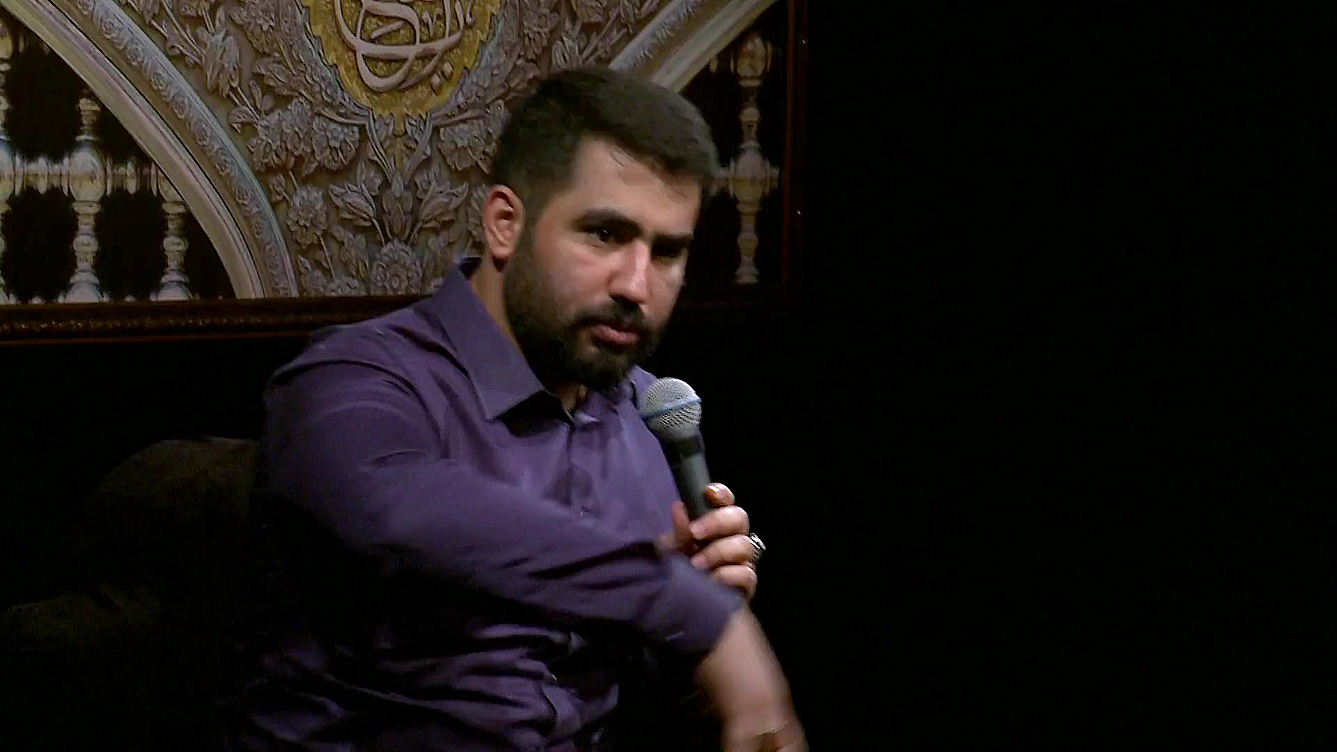 ( صحبت )کربلایی حسین طاهری